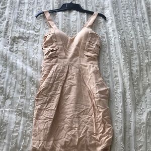 BCBG Nude Cocktail Dress